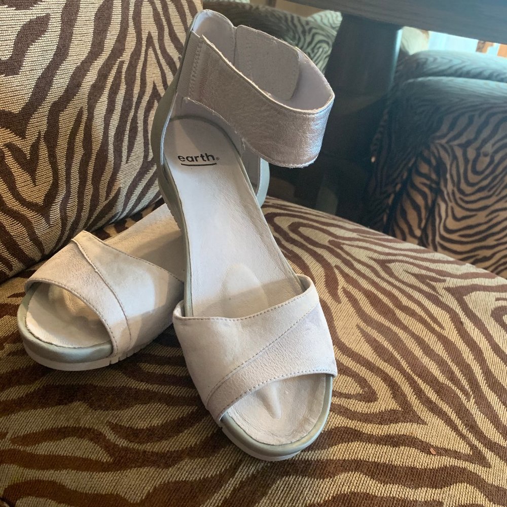 Silver sandals